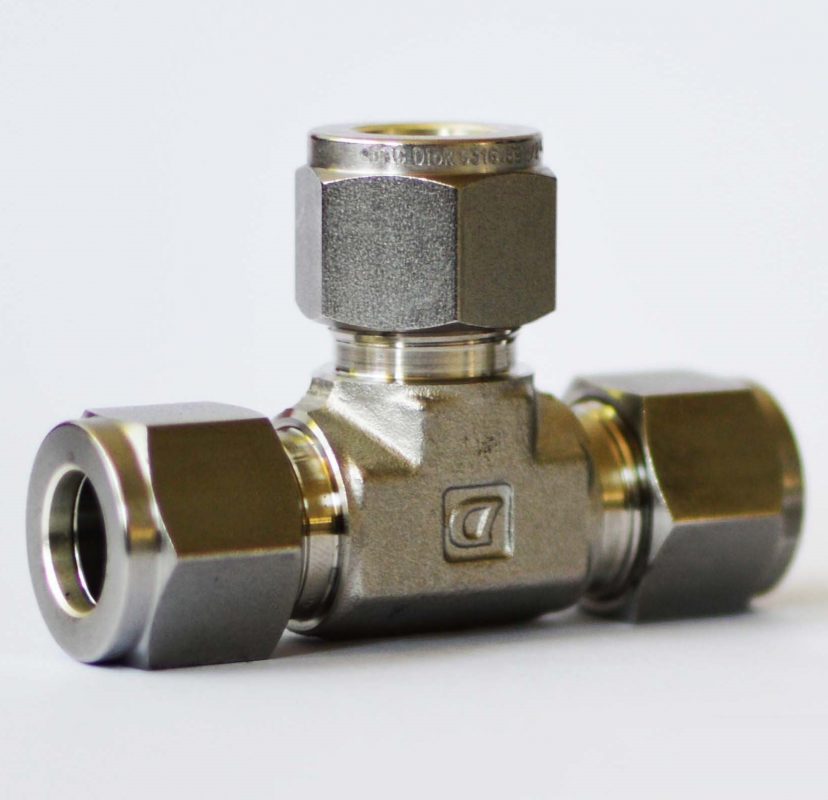 1- Compression fitting Union Tee Tetrapy
